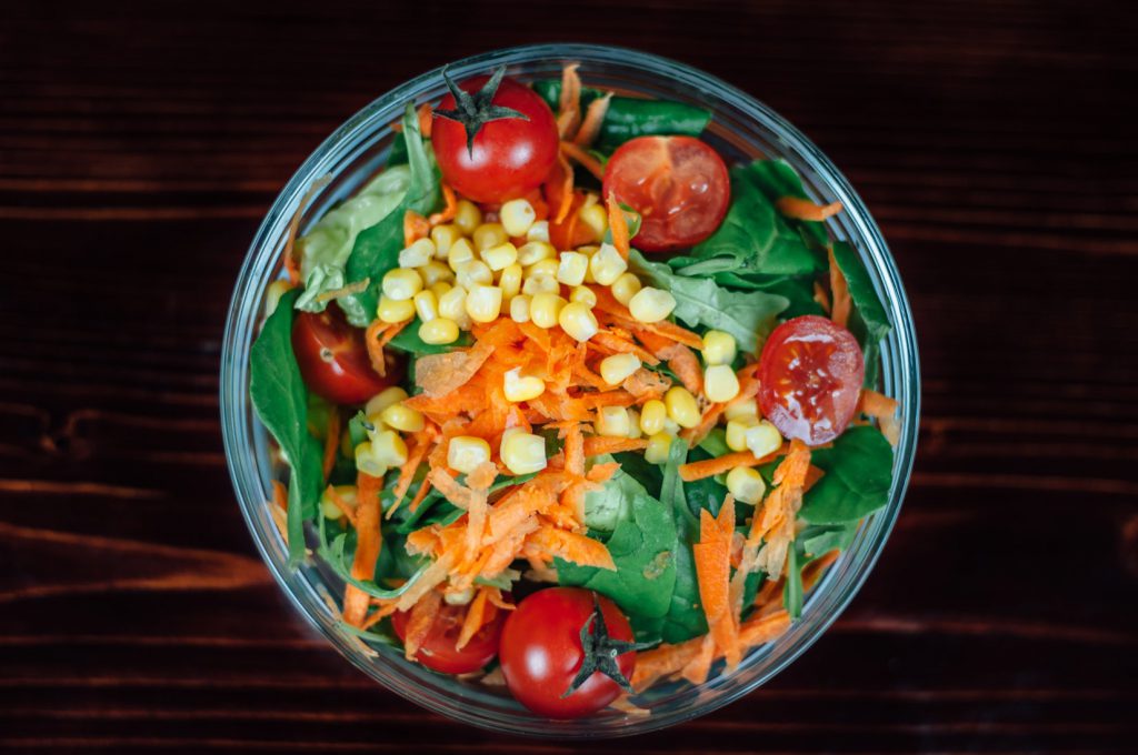 Eat a wide range of colourful vegetables
