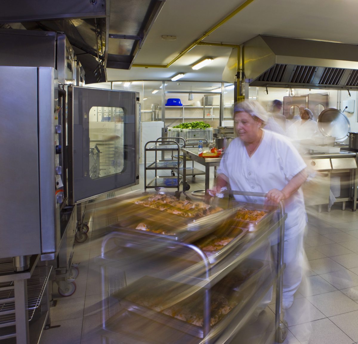 commercial kitchen