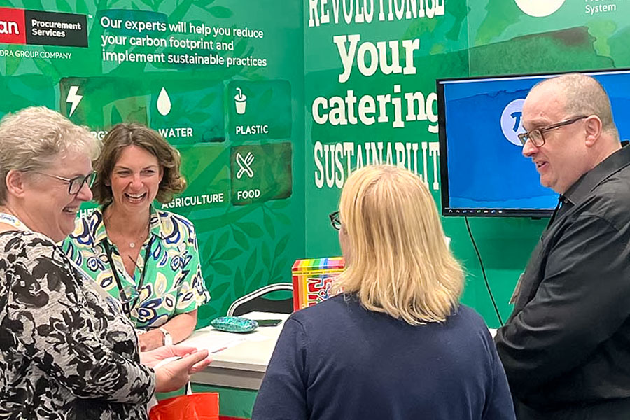 Pelican experts at an event