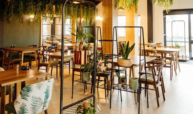 Meadow Croft Garden Centre new restaurant